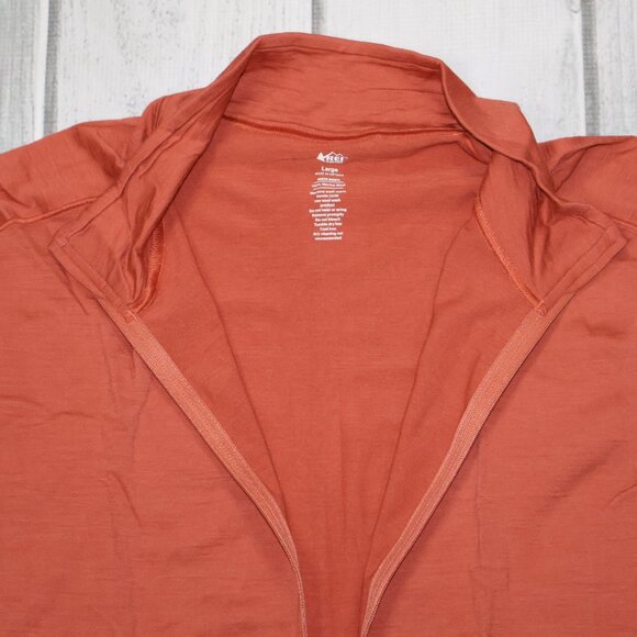 NEW REI Co-op Merino 185 Long-Sleeve Half-Zip Base Layer Top - Men's - Picture 5 of 7